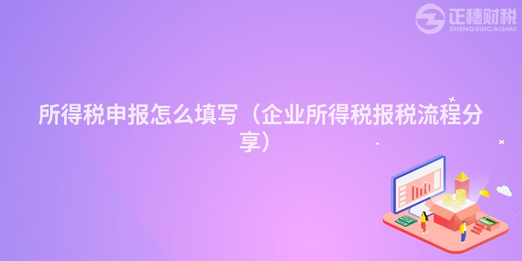 所得税申报怎么填写（企业所得税报税流程分享）